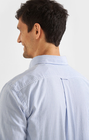 Boomerang - Oxfordskjorta Randig Tailored - Ice blue