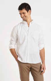 Boomerang - NEW OXFORD SOLID TAILORED FIT BD - White
