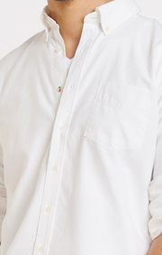 Boomerang - NEW OXFORD SOLID TAILORED FIT BD - White