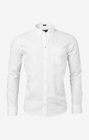 Boomerang - NEW OXFORD SOLID TAILORED FIT BD - White