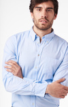NEW OXFORD SOLID TAILORED FIT BD