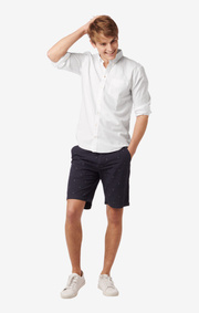 Boomerang - NEW OXFORD SOLID TAILORED FIT BD - White