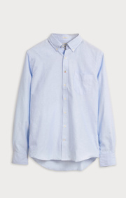 Boomerang - NEW OXFORD SOLID TAILORED FIT BD - Ice blue