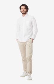 Boomerang - NEW OXFORD SOLID TAILORED FIT BD - White
