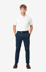 Boomerang - JOE ORGANIC COTTON S.S. POLO PIQUE - White