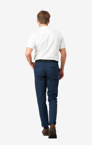 Boomerang - JOE ORGANIC COTTON S.S. POLO PIQUE - White