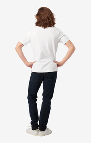 Boomerang - JOE ORGANIC COTTON S.S. POLO PIQUE - White