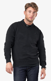 Boomerang - Erland v-neck sweater - Black