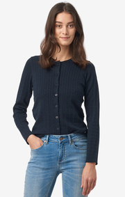 Boomerang - Mejram cable cardigan - Night sky