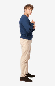 Boomerang - BOOMERANG SWEAT CREW NECK - Blue steel