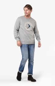 Boomerang - Booomerang sweat crew neck - Lt grey melange