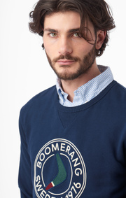 Boomerang - Booomerang sweat crew neck - Blue steel