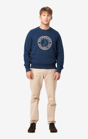 Boomerang - BOOMERANG SWEAT CREW NECK - Blue steel