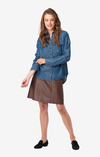 Indigo shirt bright