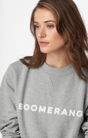 Boomerang - Sweatshirt erin - Lt grey melange