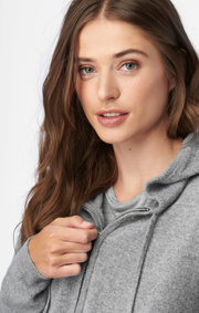 CASHMERE BLEND HOODIE CHIC