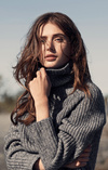 TURTLE NECK SWEATER UNN MELANGE