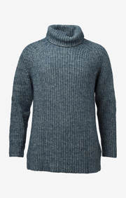 TURTLE NECK SWEATER UNN MELANGE