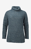 TURTLE NECK SWEATER UNN MELANGE
