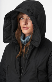 Long down coat warm