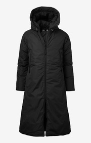 Long down coat warm