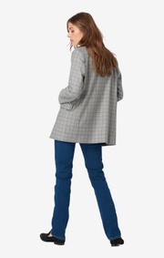 Checked blazer amy