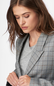 Checked blazer amy