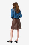 Leather skirt vera