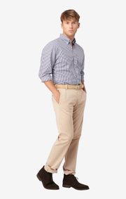 TWO COLOUR GINGHAM POPLIN SHIRT REGULAR FIT BD