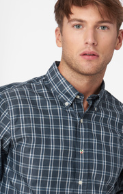 Heather check shirt regular fit bd