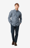 Heather check shirt regular fit bd