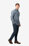 Heather check shirt regular fit bd