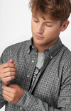 HEATHER CHECK SHIRT REGULAR FIT BD