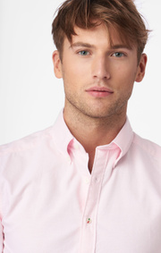 SOLID OXFORD SHIRT REGULAR FIT BD