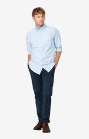 Solid oxford shirt slim fit bd