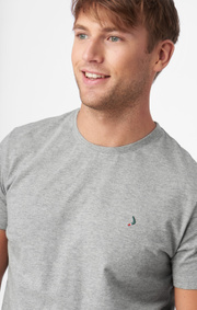 SOLID T-SHIRT CREW NECK