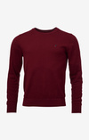COTTON CASHMERE CREW NECK SWEATER