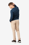 COTTON CASHMERE CREW NECK SWEATER