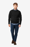 COTTON CASHMERE CREW NECK SWEATER