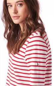 Boomerang - MALVA CLASSIC JERSEY TOP - Real red
