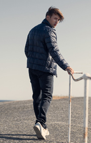 Down reversible jacket