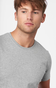 Boomerang - BASIC UNDER TEE - Lt grey melange