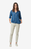 Kajsa indigo shirt