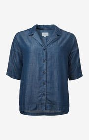 Kajsa indigo shirt