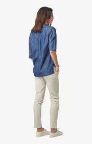Kajsa indigo shirt