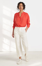 Boomerang - Flora blouse - Tomato red
