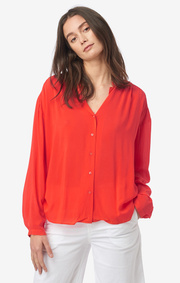 Boomerang - Flora blouse - Tomato red