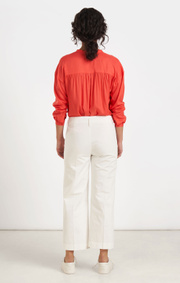 Boomerang - Flora blouse - Tomato red