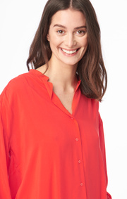 Boomerang - Flora blouse - Tomato red