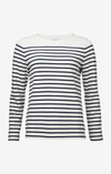 Malva striped jersey top